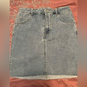 Denim Skirt